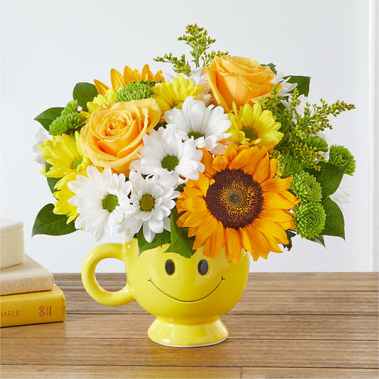 Be Happy Bouquet – DIANA'S FLOWERS, Oak Hills CA