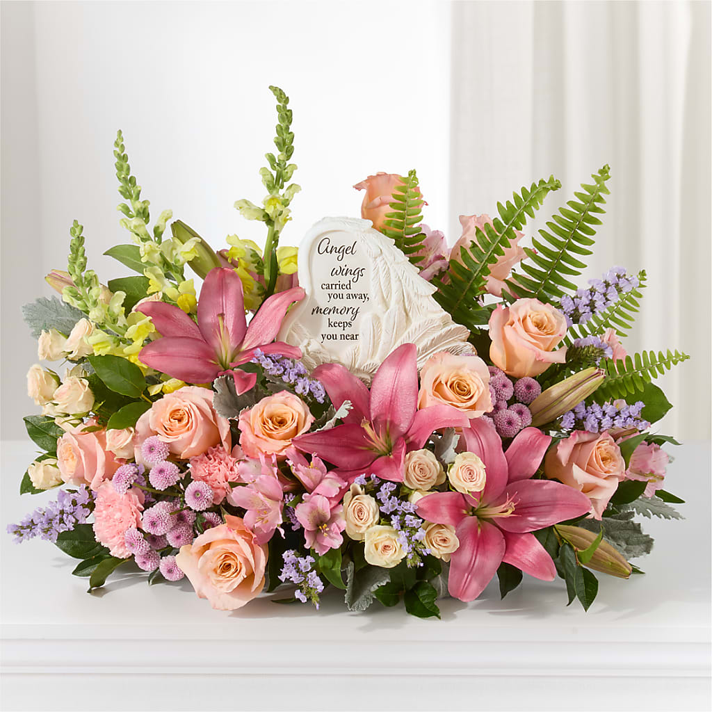 Gentle Light Arrangement – DIANA'S FLOWERS, Oak Hills CA