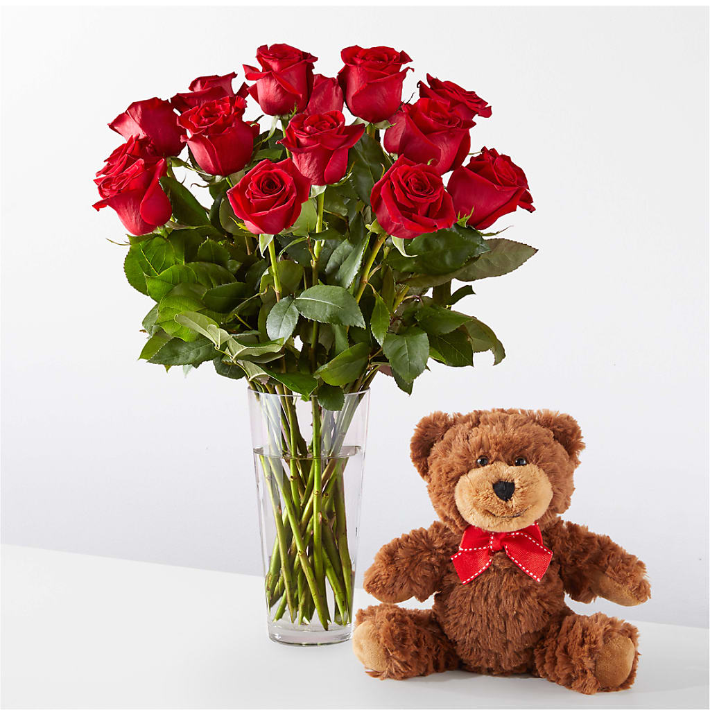 Romantic Long Stem Red Rose Bouquet Bundles – DIANA'S FLOWERS, Oak Hills CA