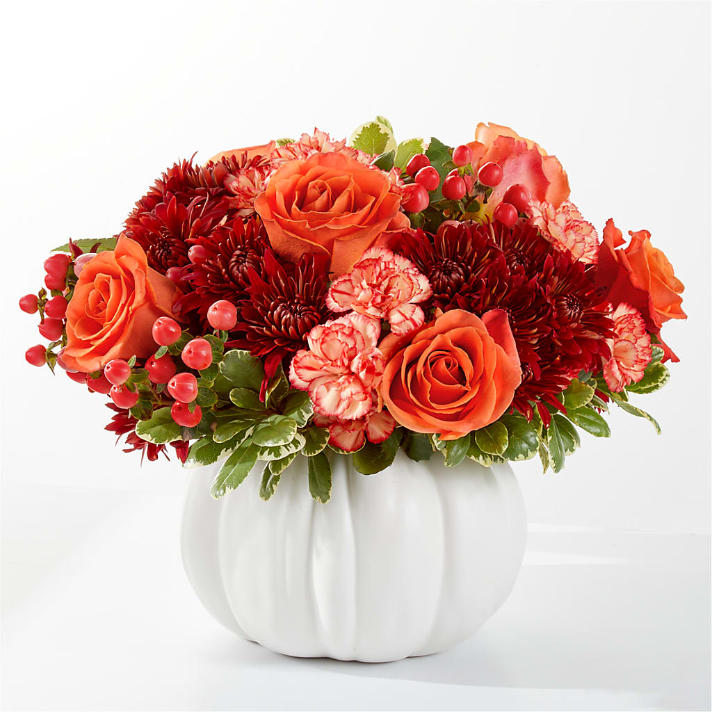 Autumn Air Pumpkin Bouquet – DIANA'S FLOWERS, Oak Hills CA