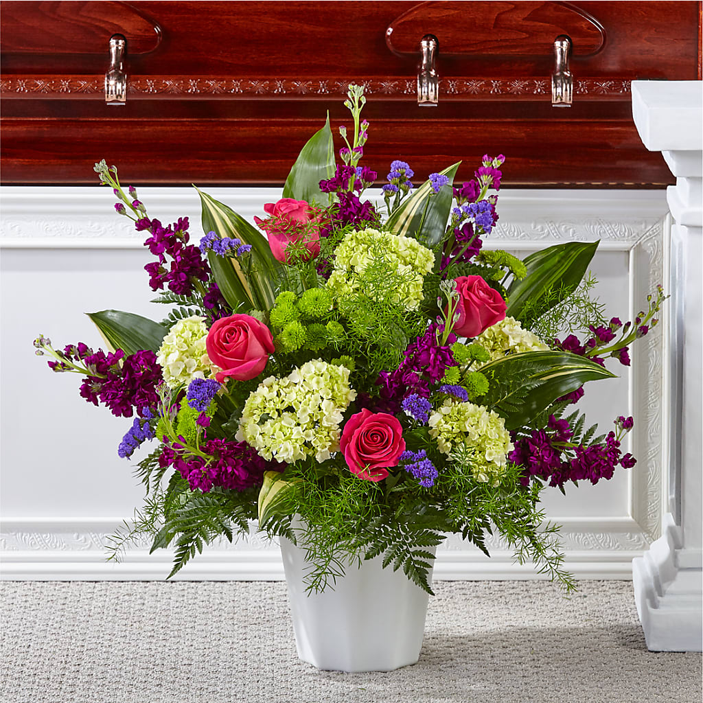 Beautiful Horizons Floor Basket – DIANA'S FLOWERS, Oak Hills CA