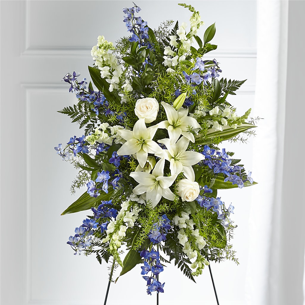 Faithful Friend Standing Spray – DIANA'S FLOWERS, Oak Hills CA
