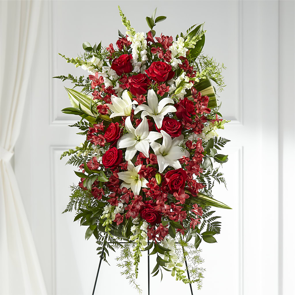 Everlasting Memory Standing Spray – DIANA'S FLOWERS, Oak Hills CA