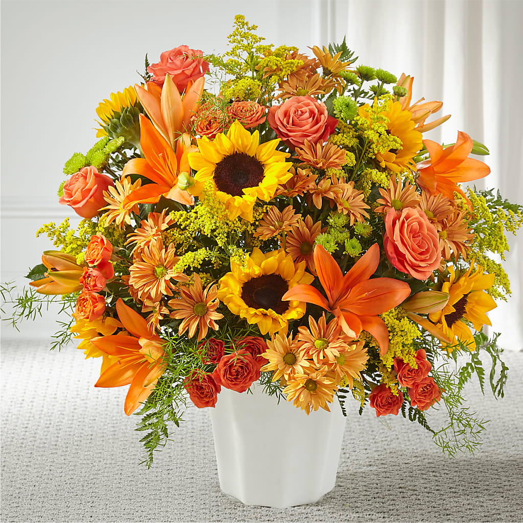 Harvest Thoughts Floor Basket – DIANA'S FLOWERS, Oak Hills CA