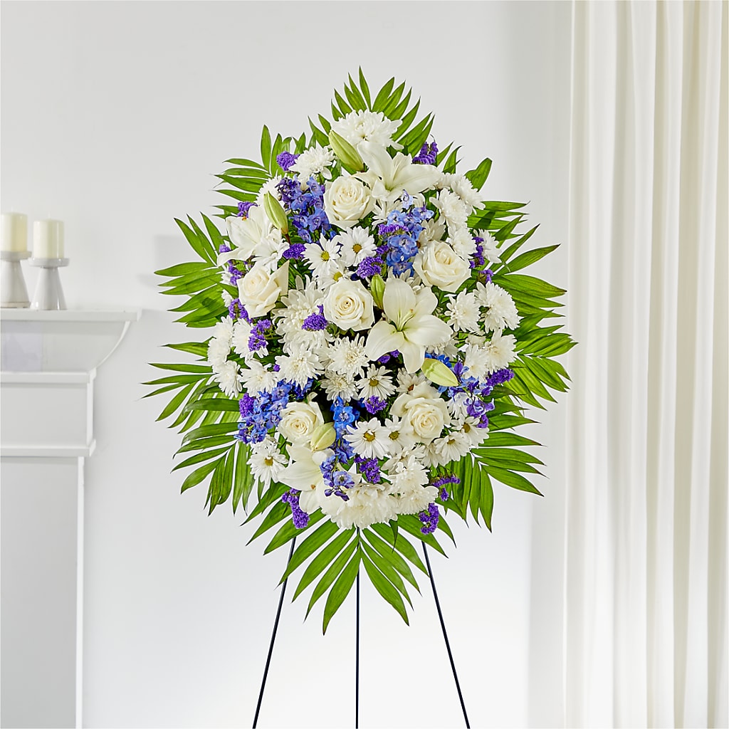 At Rest Standing Spray – DIANA'S FLOWERS, Oak Hills CA