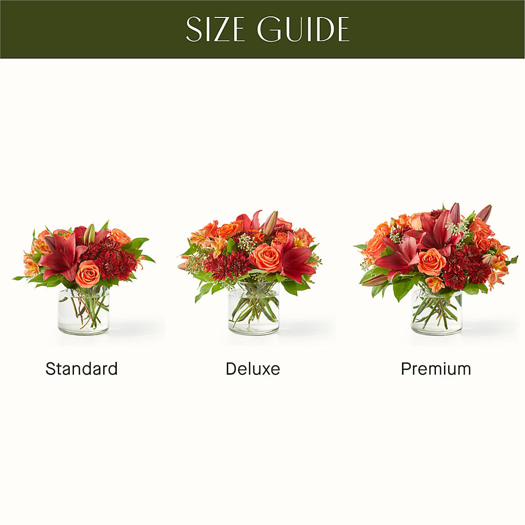 Crimson Leaves Bouquet – DIANA'S FLOWERS, Oak Hills CA
