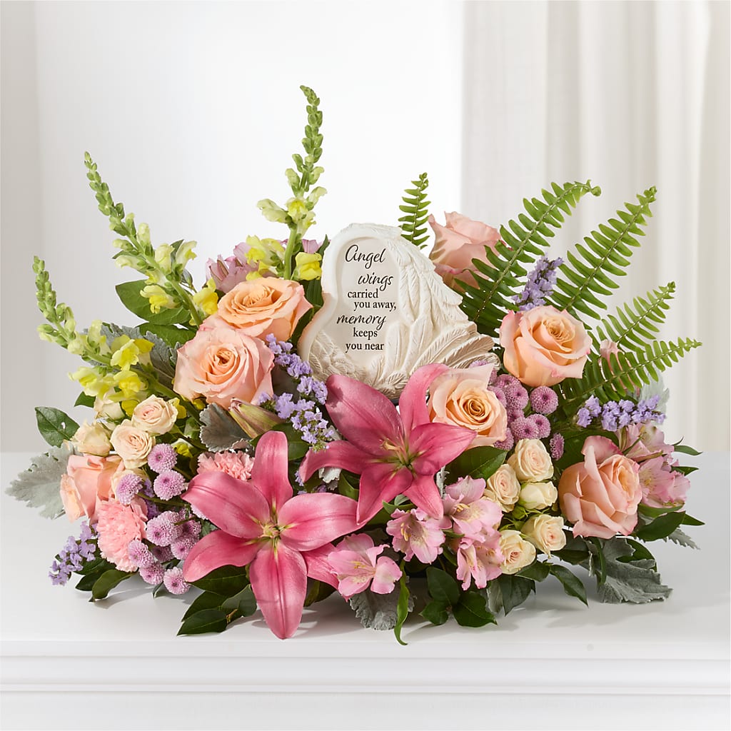 Gentle Light Arrangement – DIANA'S FLOWERS, Oak Hills CA