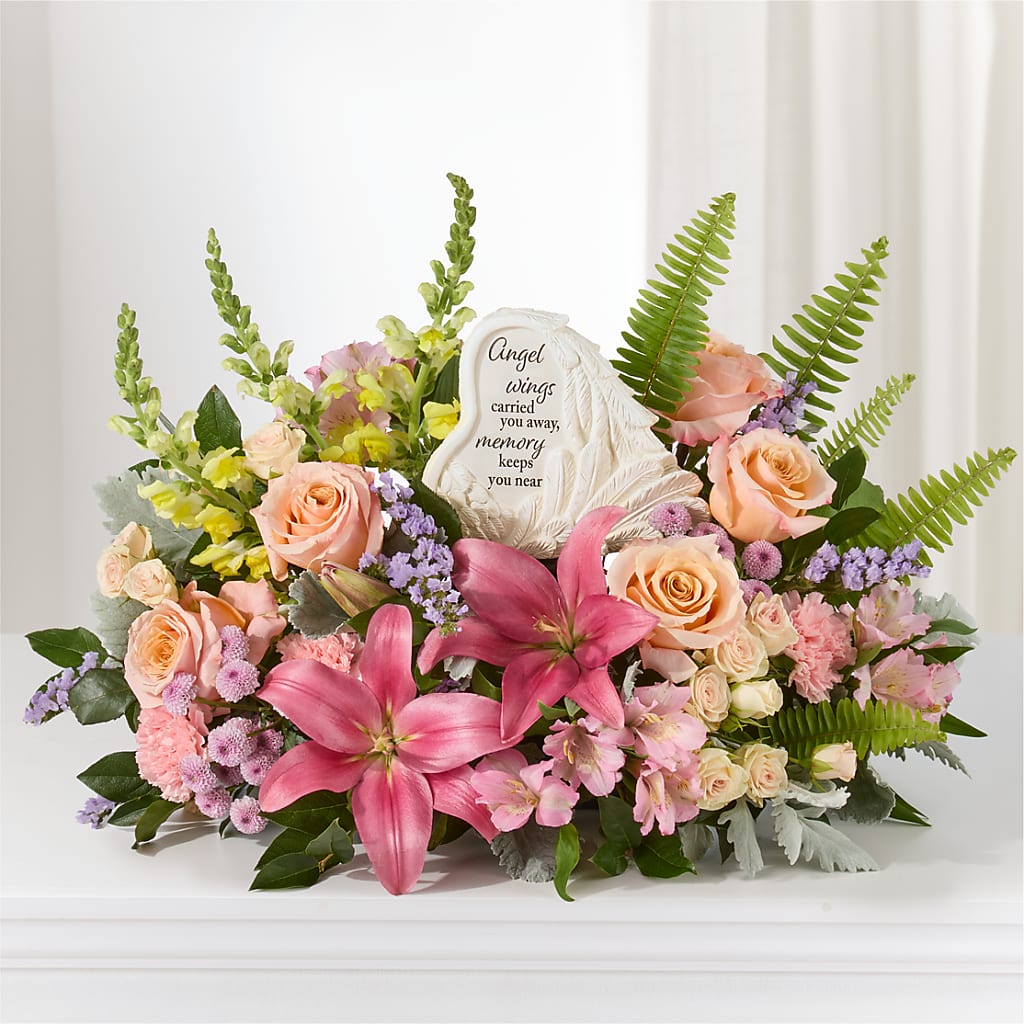 Gentle Light Arrangement – DIANA'S FLOWERS, Oak Hills CA