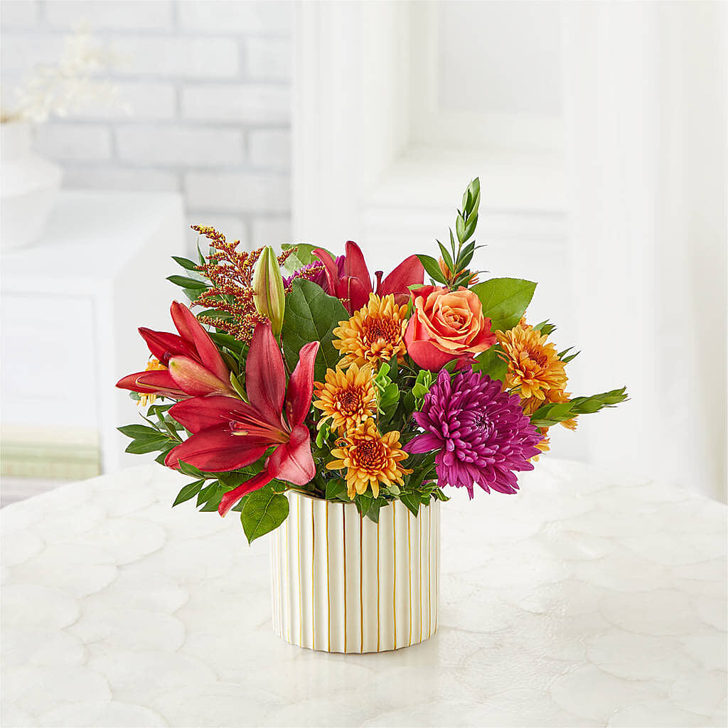 Burgundy Landscape Bouquet – DIANA'S FLOWERS, Oak Hills CA