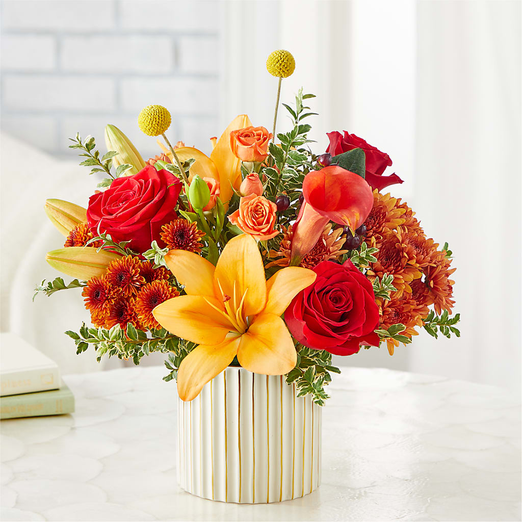 Scarlet Skies Bouquet – DIANA'S FLOWERS, Oak Hills CA