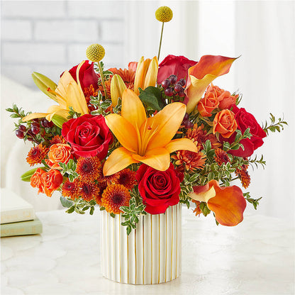 Scarlet Skies Bouquet – DIANA'S FLOWERS, Oak Hills CA