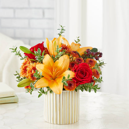 Scarlet Skies Bouquet – DIANA'S FLOWERS, Oak Hills CA