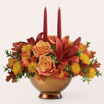 Harvest Table Centerpiece – DIANA'S FLOWERS, Oak Hills CA
