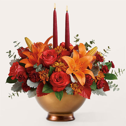 Fruits of Fall Centerpiece – DIANA'S FLOWERS, Oak Hills CA