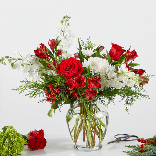 Merry Moment Bouquet – A Florist Original – DIANA'S FLOWERS, Oak Hills CA