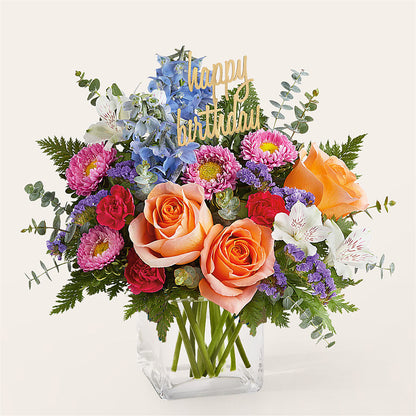 Birthday Bash Bouquet – DIANA'S FLOWERS, Oak Hills CA