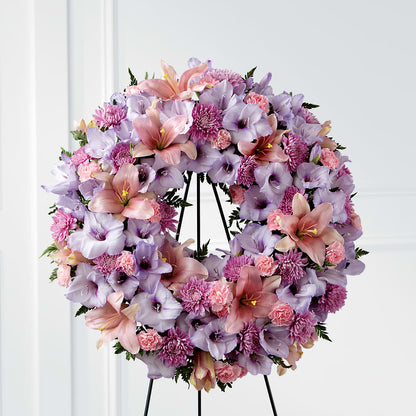 Beloved Friend Wreath – DIANA'S FLOWERS, Oak Hills CA