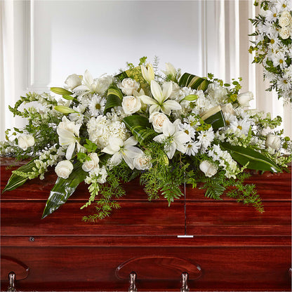 Abundance Casket Spray – DIANA'S FLOWERS, Oak Hills CA