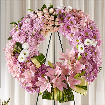 Gift of Warmth Wreath – DIANA'S FLOWERS, Oak Hills CA