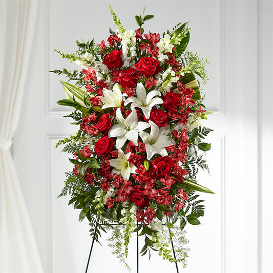 Everlasting Memory Standing Spray – DIANA'S FLOWERS, Oak Hills CA
