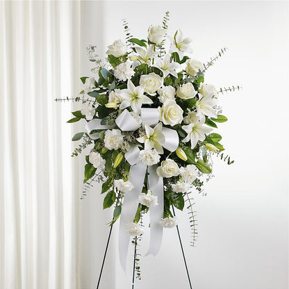 With Care Standing Spray – DIANA'S FLOWERS, Oak Hills CA
