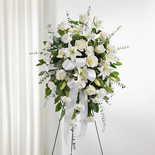 With Care Standing Spray – DIANA'S FLOWERS, Oak Hills CA
