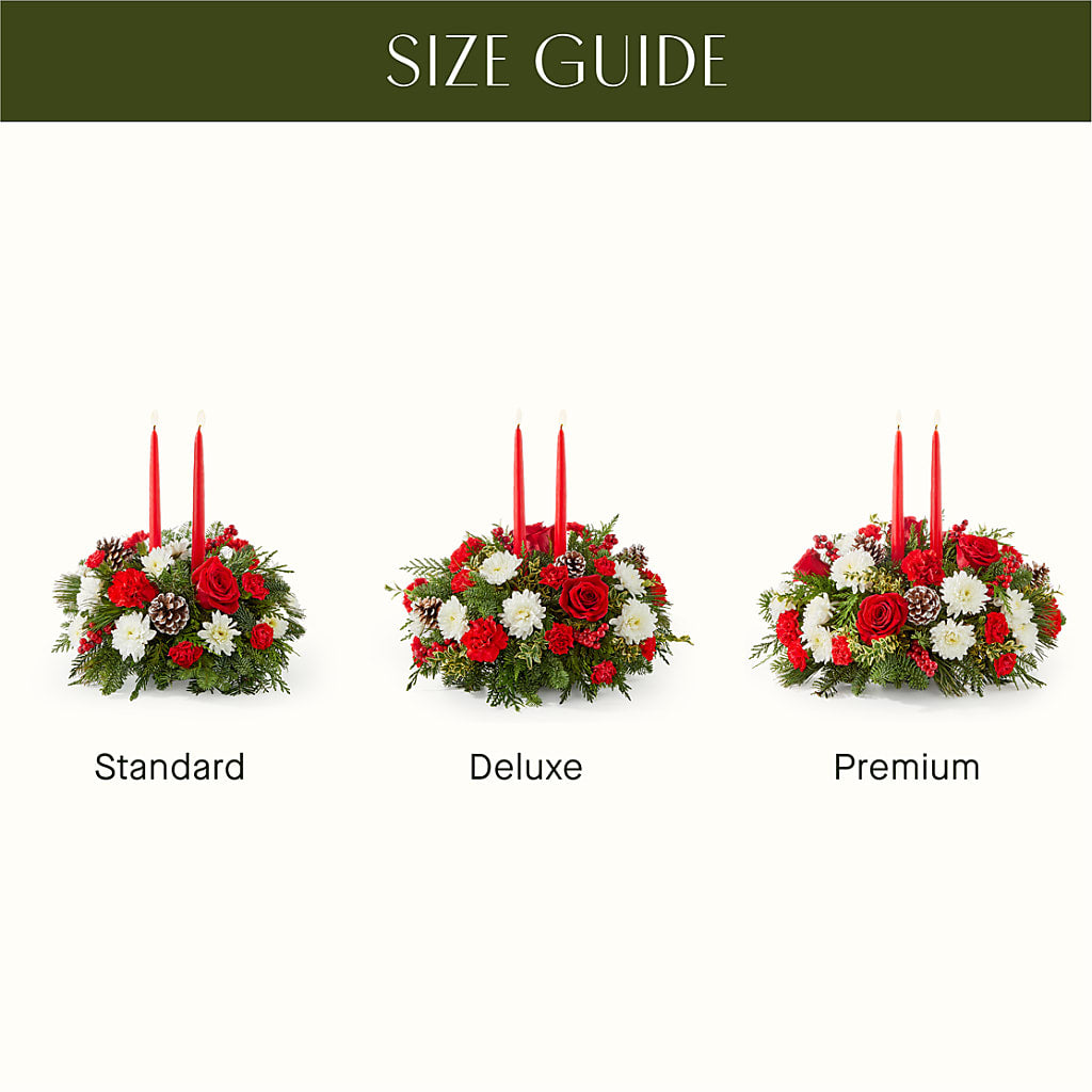 Holiday Soiree Centerpiece – DIANA'S FLOWERS, Oak Hills CA