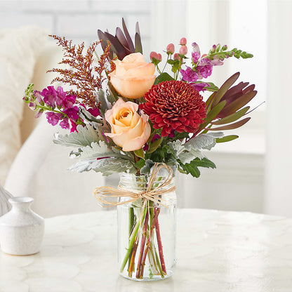 Moody Hues Bouquet – DIANA'S FLOWERS, Oak Hills CA