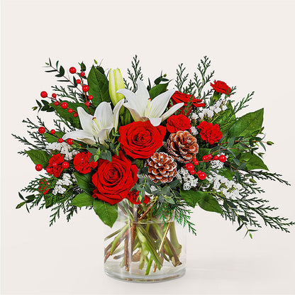 Best in Snow Bouquet – DIANA'S FLOWERS, Oak Hills CA