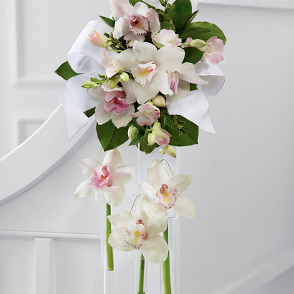 Perfect Entrance Pew Arrangement – DIANA'S FLOWERS, Oak Hills CA